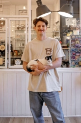 koszulka dla kociarza cat dad prezent dla wielbiciela kotow kotiowo.webp
