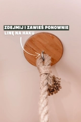 lina wspinaczkowa dla kotow koci plac zabaw zabawka dla kota kotiowo.webp