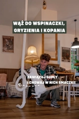 wąż lina sztruksowa z łuską gryki do wspinaczki dla kota kotiowo.webp