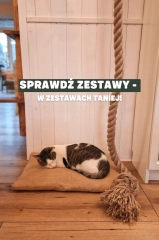 zestawy jutowe dla kota lina legowisko naturalne kotiowo.webp