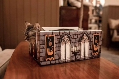 cat box kartonowe legowisko kotiowo